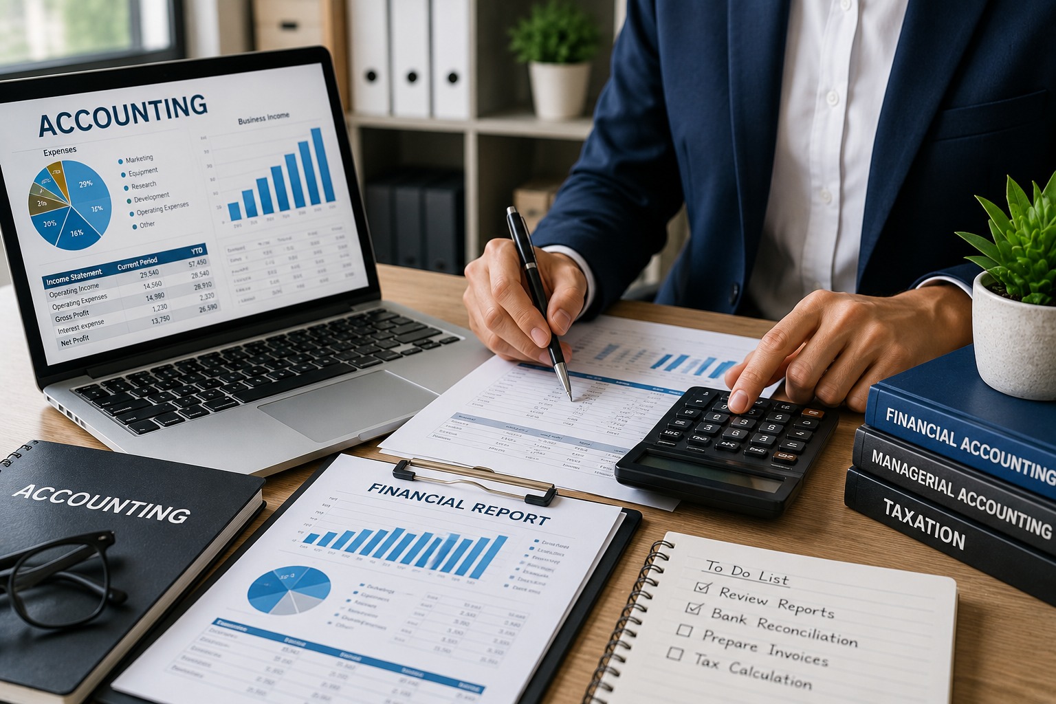 Accounting and finance courses in Pakistan at Bahadur Skills and Solutions including bookkeeping, financial management and professional accounting training